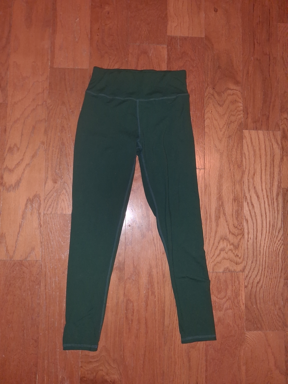 High-Waist Green Leggings